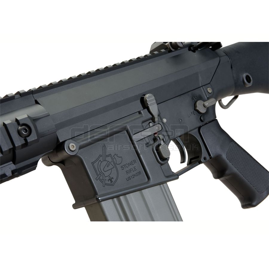 Ares SR25 DMR Sniper Rifle (Semi Only 400 FPS Black M110 SR