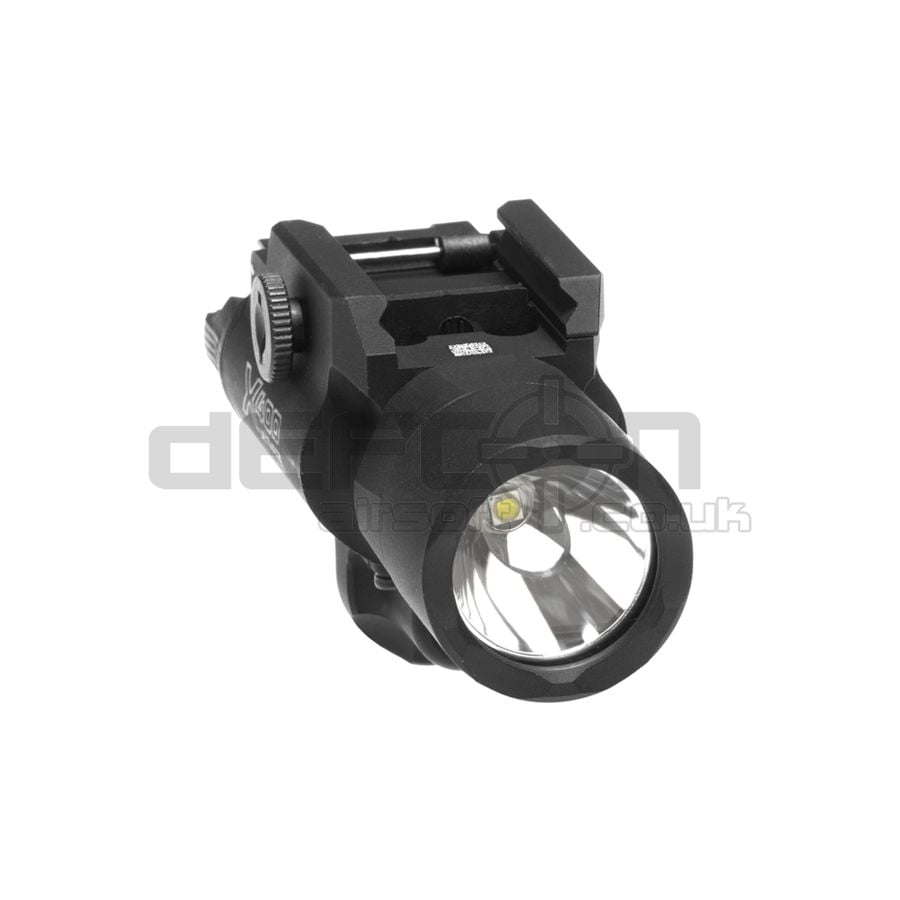 Night Evolution X400U Rail Mount Flashlight (Black) With Red Laser - Image 2