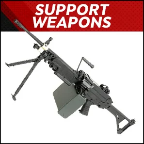 Airsoft Support Weapons