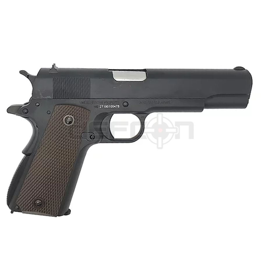 Cybergun Colt M1911A1 Gas Blowback Pistol (by AW Customs - CG-AP0100 ...