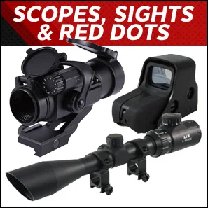 Scopes, Sights & Red Dots