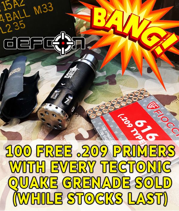 Tectonic innovations QUAKE 8 way Grenade Yellow » DEFCON AIRSOFT