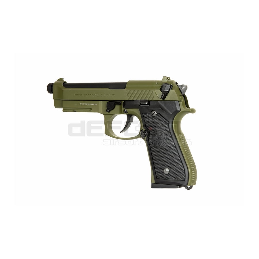 G&G GPM92 GP2 Pistol Hunter Green with Hard Case - Image 3