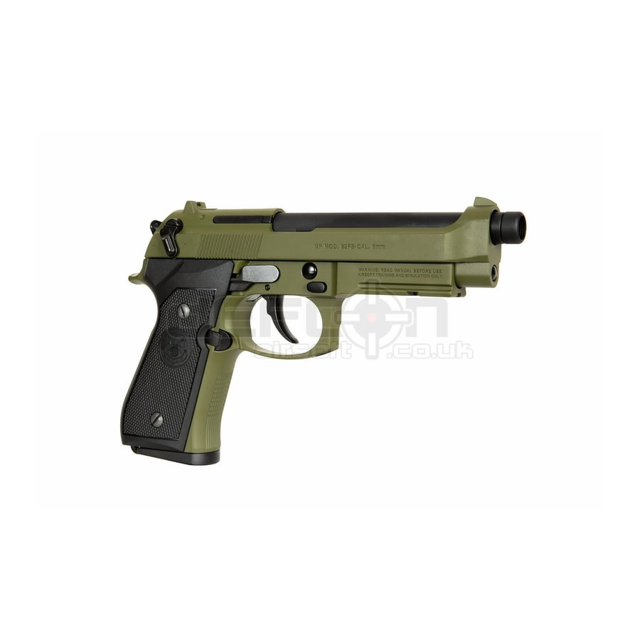 G&G GPM92 GP2 Pistol Hunter Green with Hard Case - Image 5