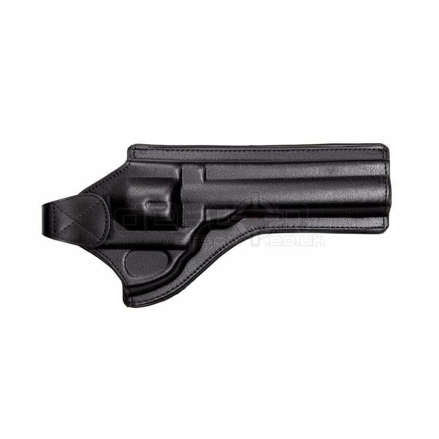 ASG Leather Belt Holster For DW 715 6"- 8" Revolver, black - Image 3