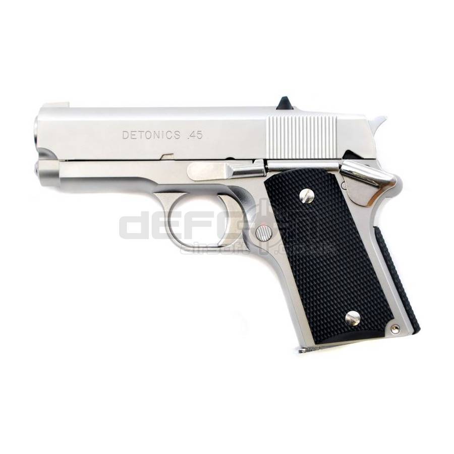 Tokyo Marui Detonics .45 Combat Master Stainless GBB Pistol