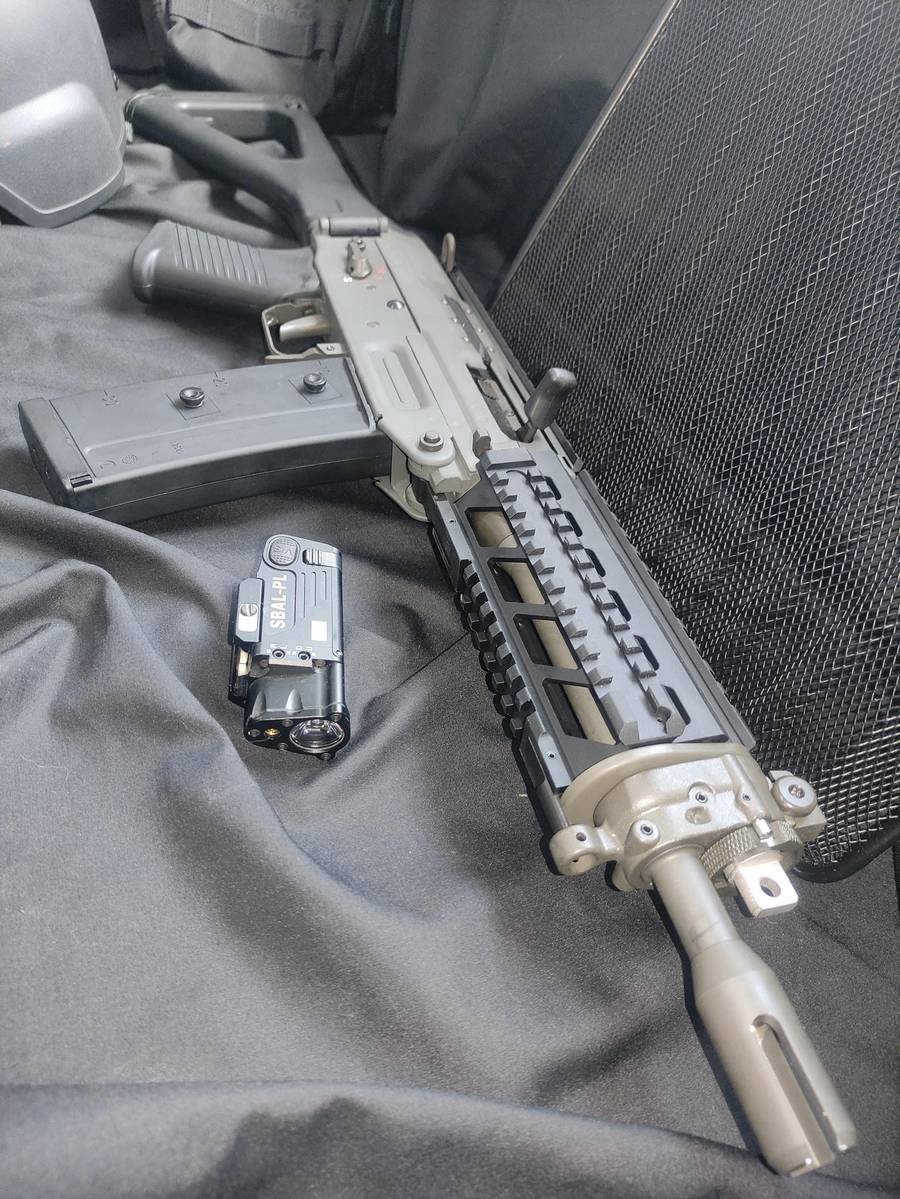 GHK 553TR SIG Tactical GBBR Gas Blow Back Urban Grey Cerakote - Image 4