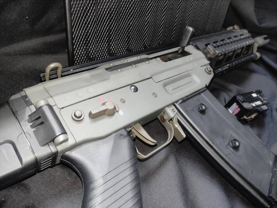 GHK 553TR SIG Tactical GBBR Gas Blow Back Urban Grey Cerakote - Image 3