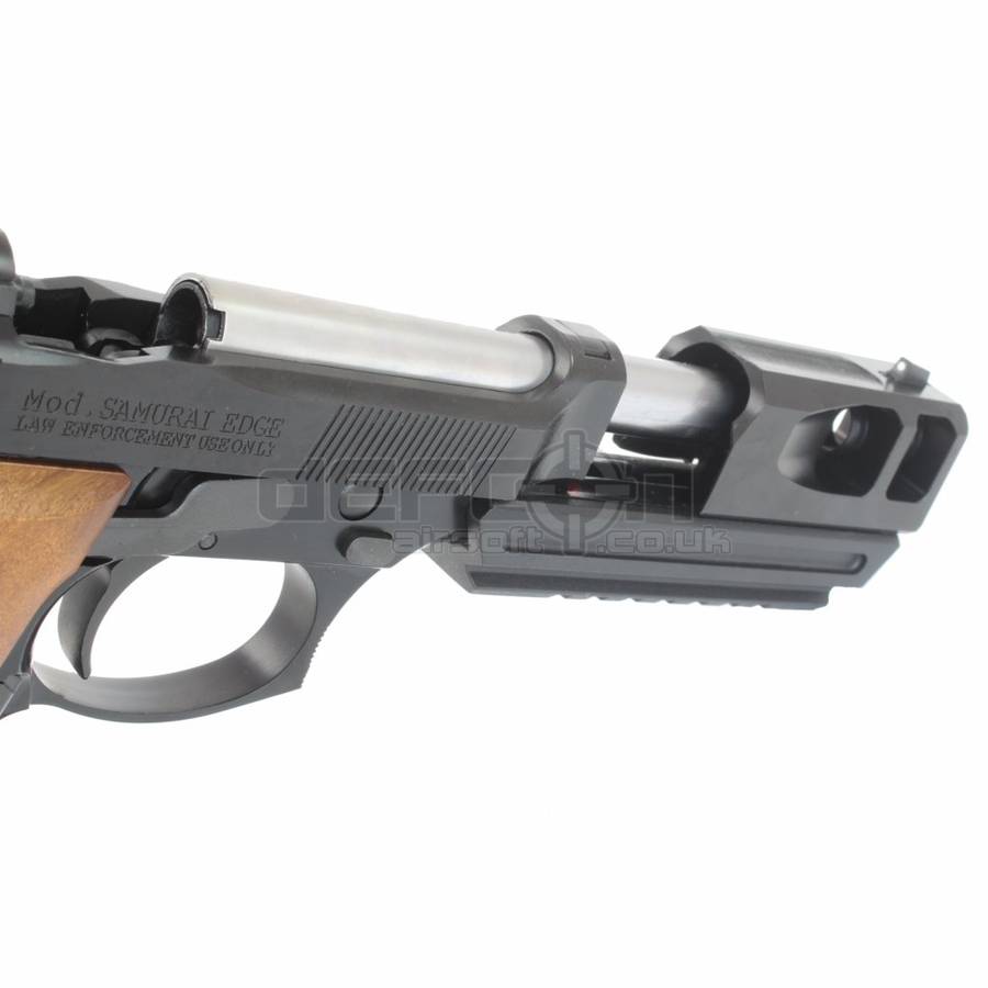WE BioHazard Barry Burton M92 Custom Gen II GBB Pistol - Image 5