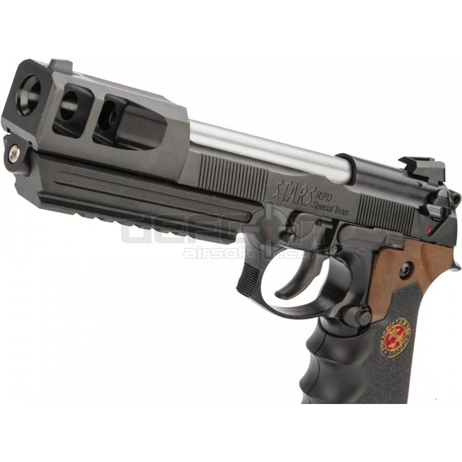 WE BioHazard Barry Burton M92 Custom Gen II GBB Pistol - Image 2