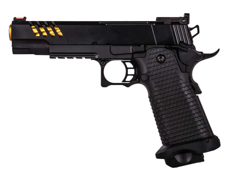 Golden Eagle Hi-Capa 5.1 Custom Series (Gold Barrel - Black - 3340)