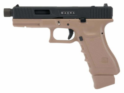 Secutor - Gladius Magna VI - 17 Series Co2 Blowback Pistol (Tan/Black - Dual Tone)
