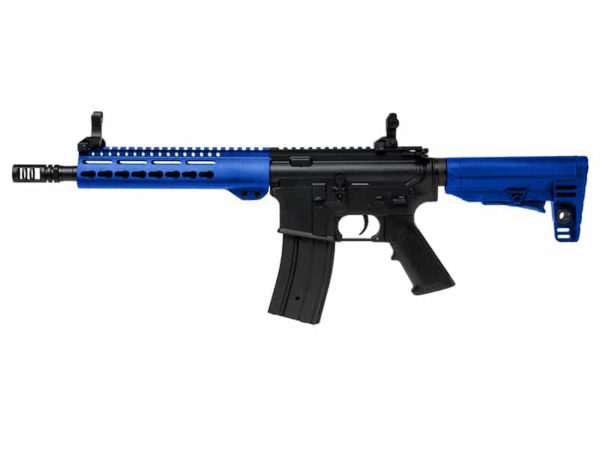 Golden Eagle 9" Keymod RIS AEG (Full Metal Handguard - AEG - F6641) (Blue)