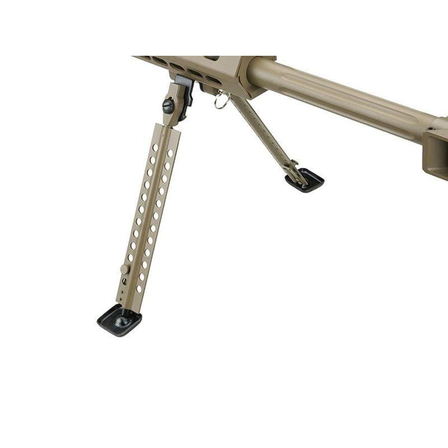 Snow Wolf M82A1 Electric Sniper Rifle with Hunter Scope and Bipod (Black - SW-02A - Tan) - Image 7