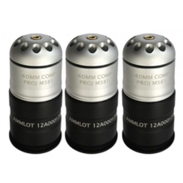 UFC Gas 70 Round Grenade Box Set (Pack of 3)