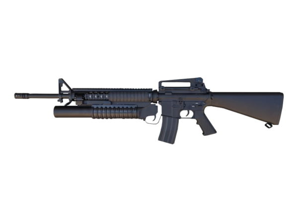 Double Bell M16A4 with Grenade Launcher (Full Metal)