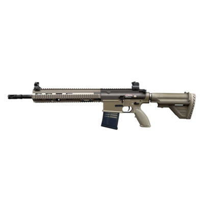 Golden Eagle 417 AEG Rifle with Mosfet Full Metal Tan v2