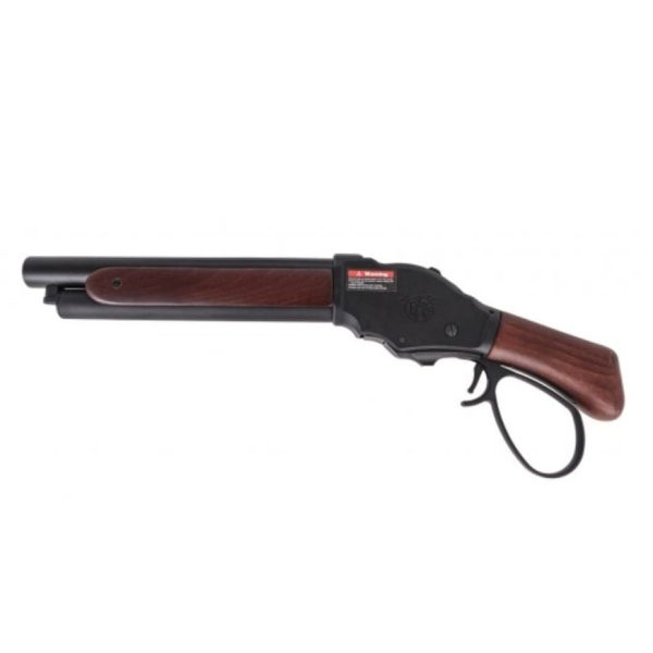 GOLDEN EAGLE M1887 SHORT GAS SHELL EJECTING SHOT GUN REAL WOOD BLACK