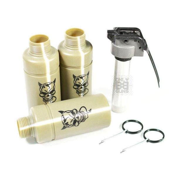 HAKKOTSU THUNDER DEVIL GRENADE COMPLETE SET 3PC