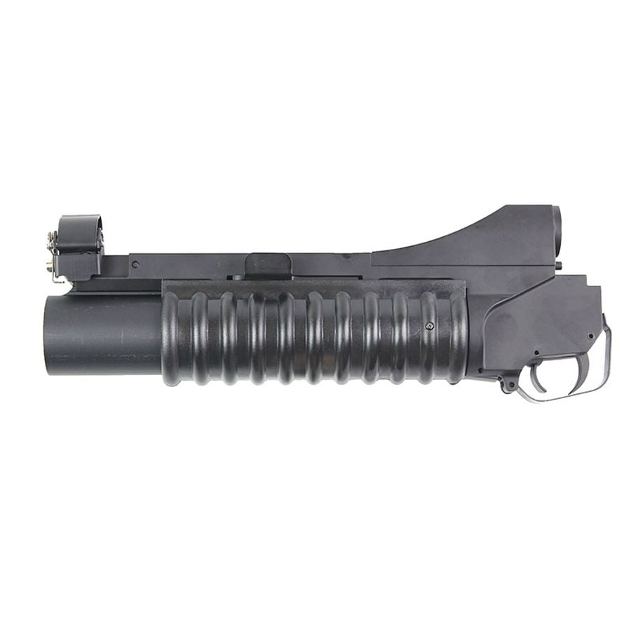 Double Bell M203 Short Grenade Launcher Metal Black DEFCON AIRSOFT