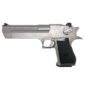 MAGNUM RESEARCH INC. DESERT EAGLE 50AE SILVER GBBP LICENSED BY CYBERGUN - MADE BY WE