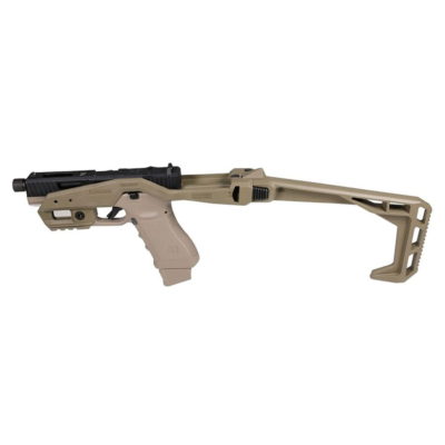 Secutor Corvus III Carbine Kit with Gladius MAGNA Co2 Blowback Pistol Dual Tone Black Slide & Tan Kit