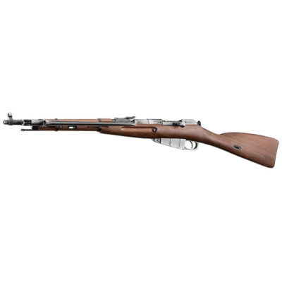 WIN GUN MOSIN NAGANT M44 OVERLORD SNIPER RIFLE CO2 POWERED FAUX WOOD WEATHERED FINISH BAYONET INCLUDED