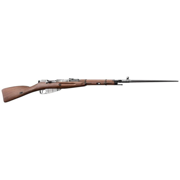 Win Gun Mosin Nagant M44 Overlord Sniper Rifle Co2 Powered Faux Wood Weathered Finish Bayonet Included - Image 3