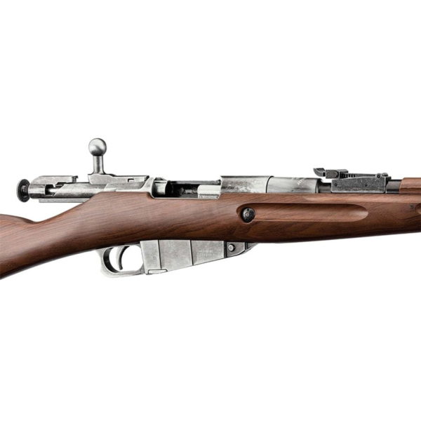 Win Gun Mosin Nagant M44 Overlord Sniper Rifle Co2 Powered Faux Wood Weathered Finish Bayonet Included - Image 4