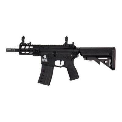 Lancer Tactical M4 LT34 PROLINE Enforcer Battle Hawk 4' RIS Carbine AEG Rifle Gen 2 Black