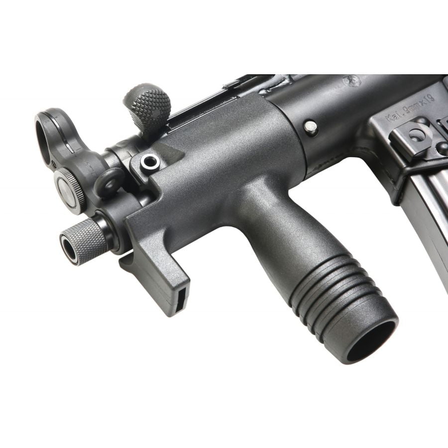 SRC SR5KA1 Swat Series SMG Blowback Rifle Co2 Powered Black DEFCON