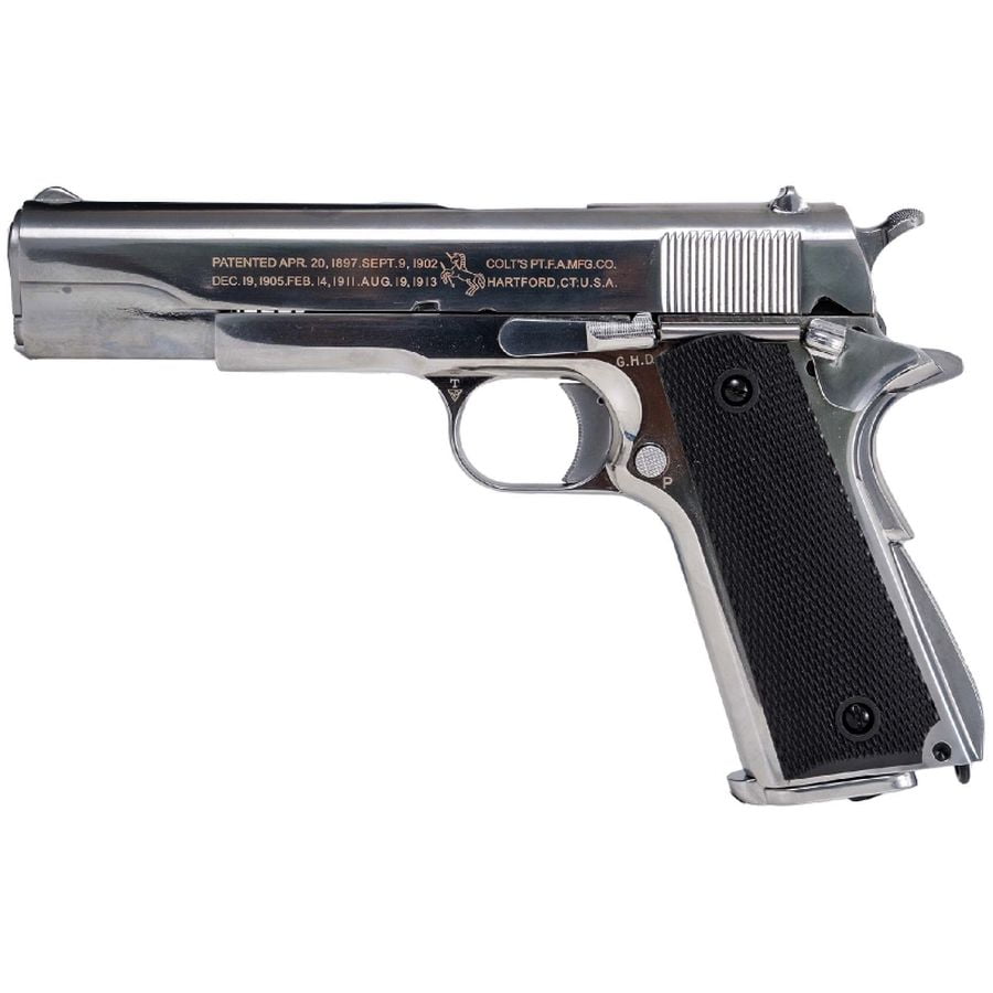Colt 1911 A1 Co2 Blowback Pistol Silver