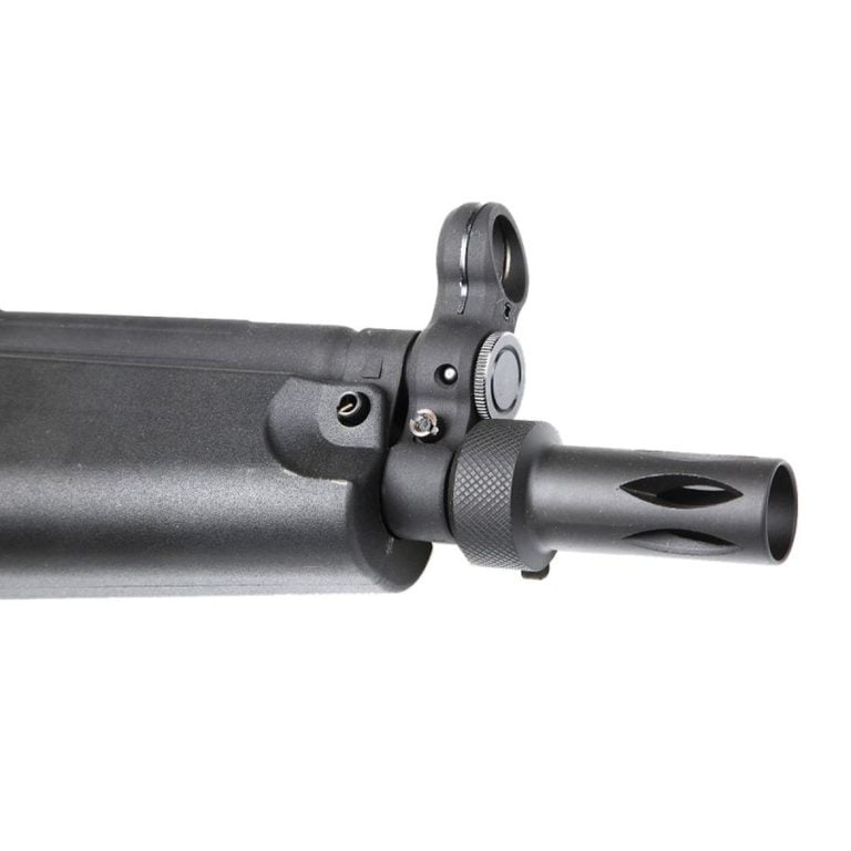 SRC SR5A2 Swat Series SMG Blowback Rifle Co2 Powered Black DEFCON