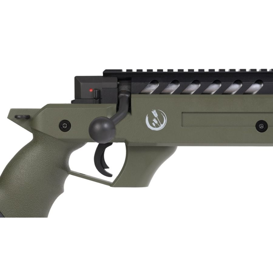 Saigo Defence Kyudo 04 Sniper Rifle Spring Metal Polymer OD - Image 6