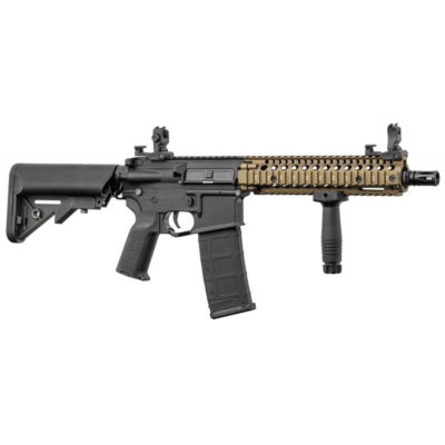 Lancer Tactical MK18 LT-18 Gen 2 Interceptor RIS Carbine AEG Rifle Black/Bronze Inc. Battery and Smart Charger