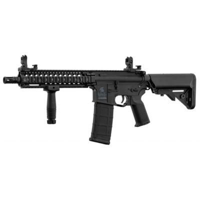 Lancer Tactical MK18 LT-18 Gen 2 Interceptor RIS Carbine AEG Rifle Black Inc. Battery and Smart Charger