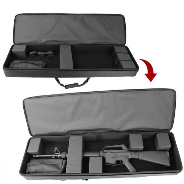 S&T Semi Hard Gun Case L Size V2 Urban Grey (1100x300x100mm) - Image 3