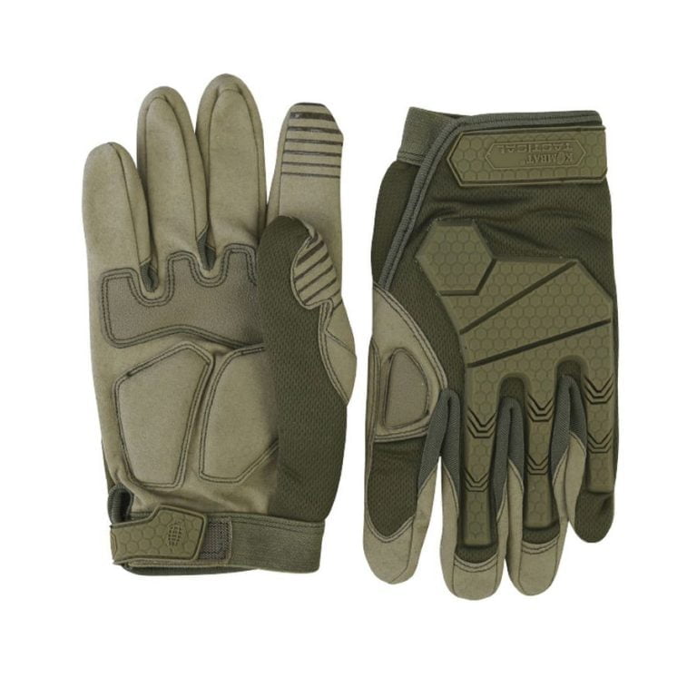KombatUK Alpha Tactical Gloves Coyote DEFCON AIRSOFT
