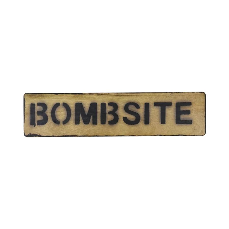 KombatUK Bombsite Sign