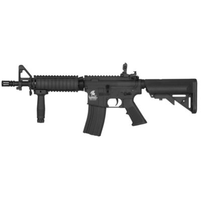 Lancer Tactical M4 LT-02 CQBR AEG Rifle (Inc. Battery and Smart Charger - Black)