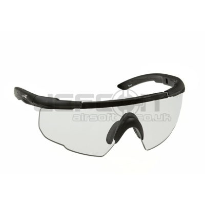 Saber Advanced Clear Lens Black Frame