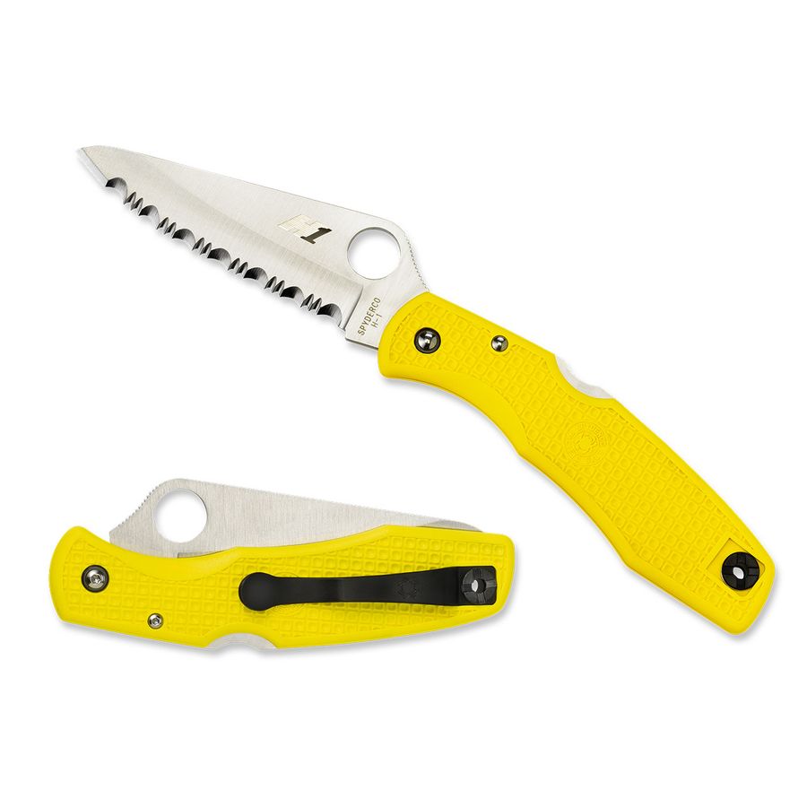 Spyderco Pacific Salt FRN Yellow - Image 3