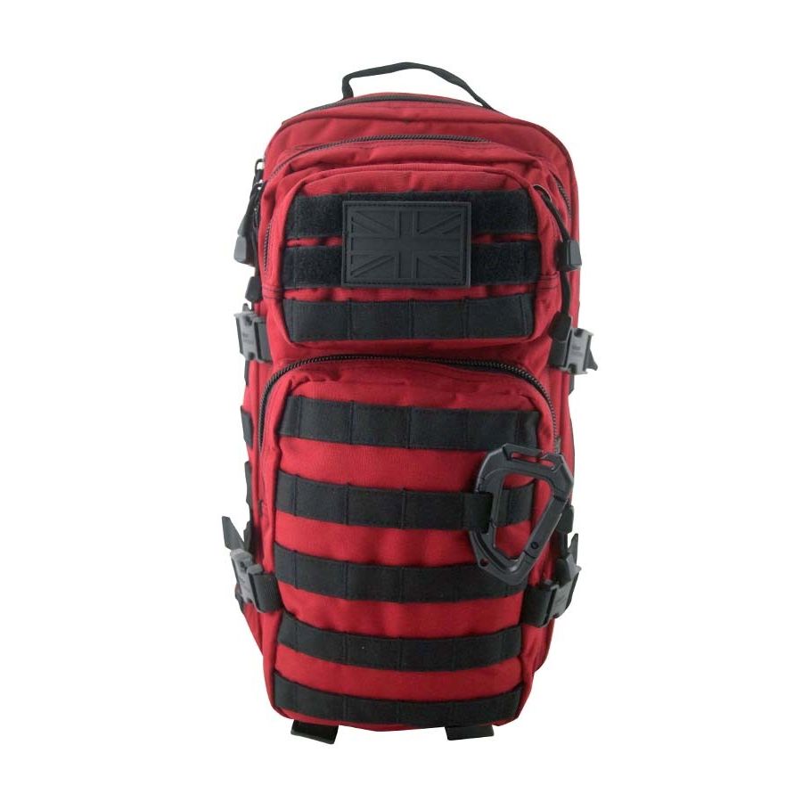 KombatUK Small Molle Assault Pack 28 Litre - RED - Image 3