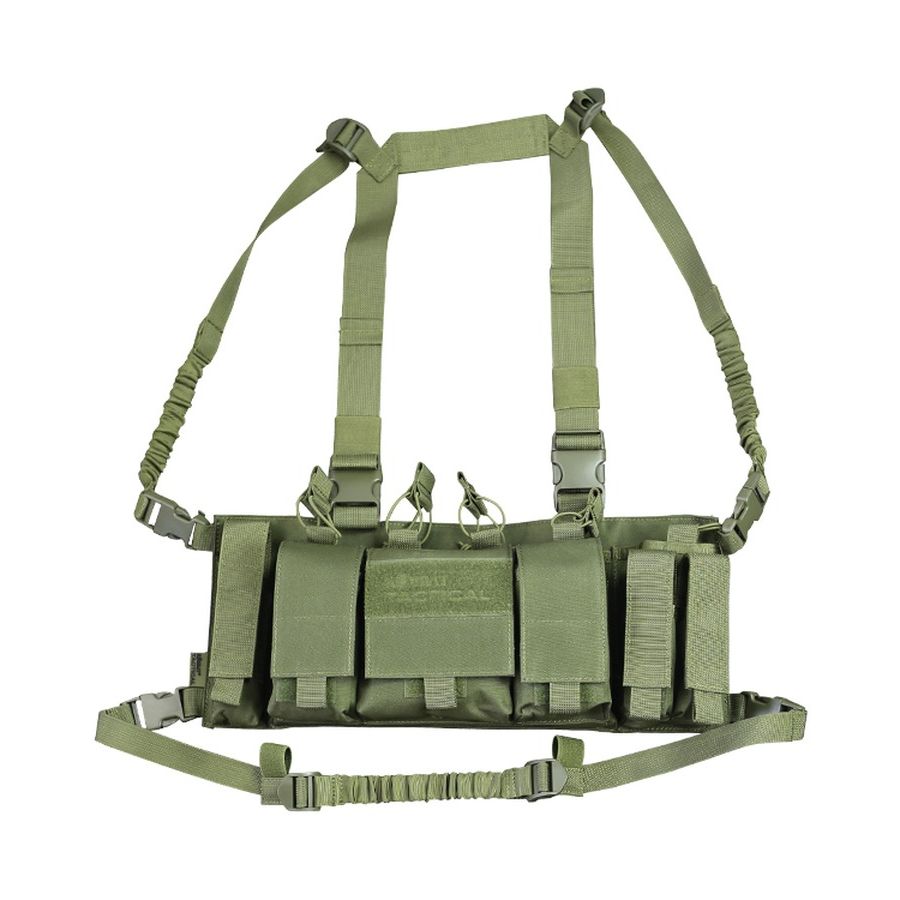 KombatUK Trojan Chest Rig - Olive Green