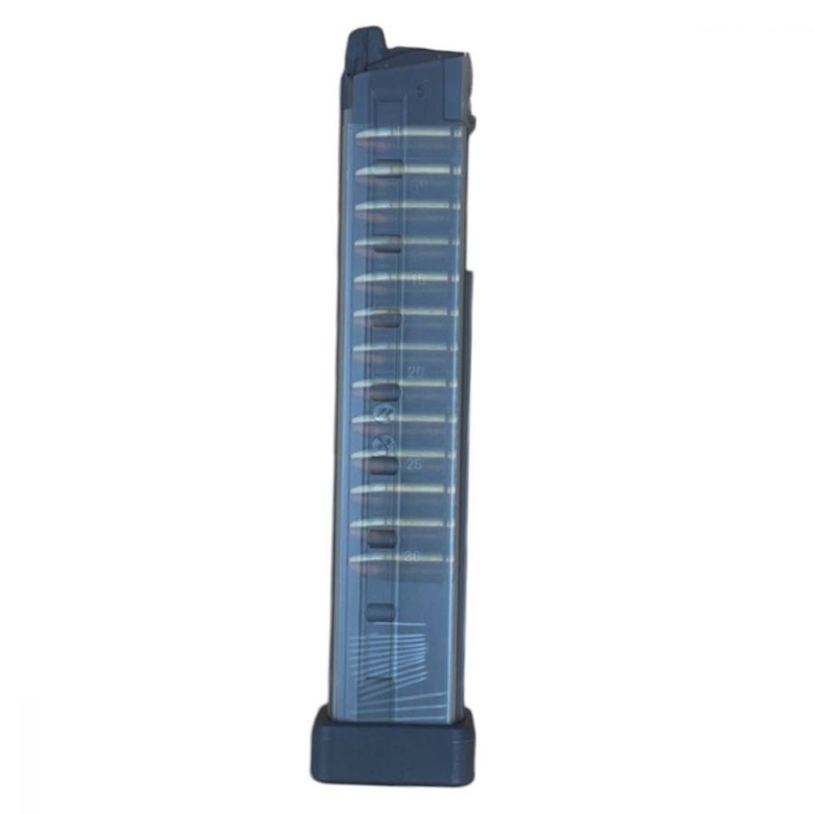 Maruyama SCW-9 PRO-G Gas Magazine 50 Rounds - Black - Image 2