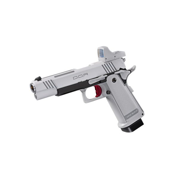 Tokyo Marui Hi-Capa 5.1 D.O.R. (Direct Optics Ready) White Edition GBB Pistol - Image 5