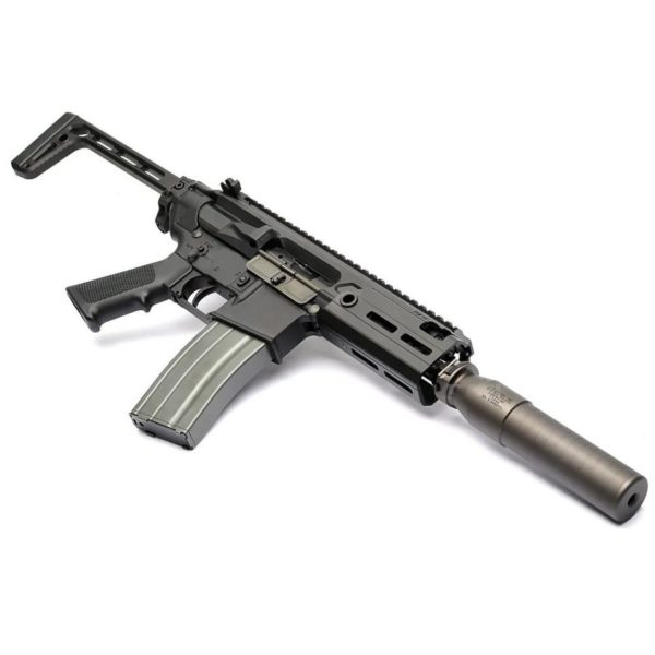 AA/APFG MCX Rattler SOCOM PDW Gas Blowback Rifle Black - Image 2