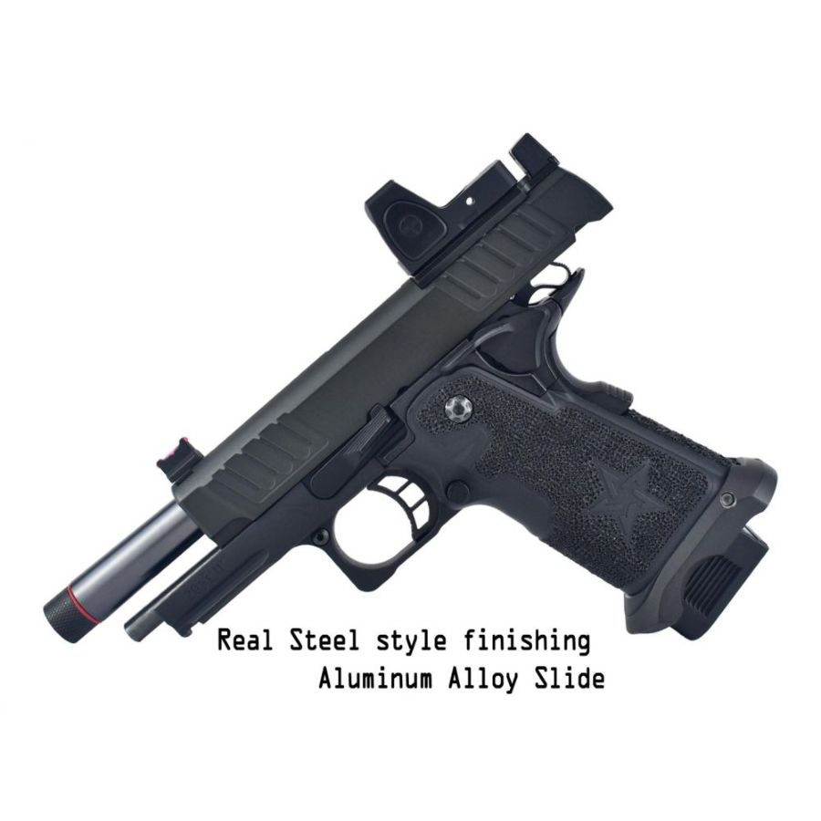 Staccato Licensed C2 Compact 2011 Gas Blowback T8 Airsoft Pistol (R612A) - Image 3