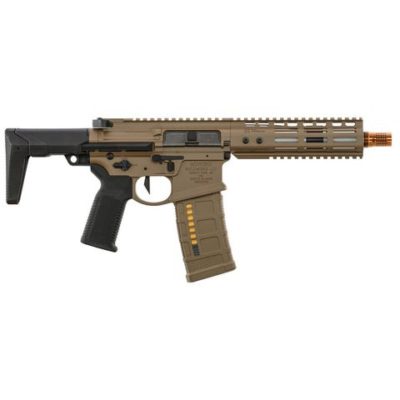 EMG Noveske N4 Ghetto Blaster 7" MWS Gen 3 Gas Blowback M4 by Double Eagle (TAN) - UPDATED MODEL