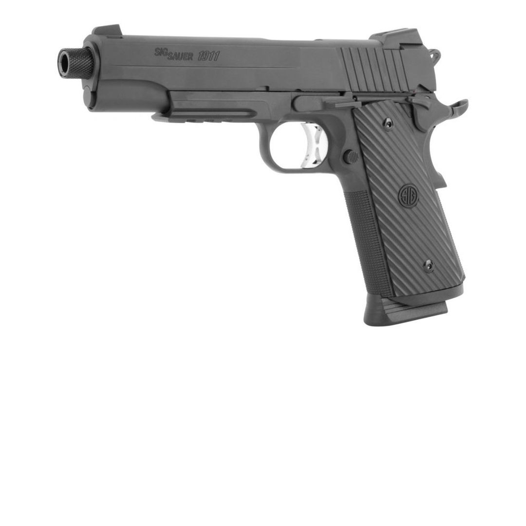 Sig Sauer ProForce 1911 TACOPS Co2 Blowback Pistol (Black) - Image 4